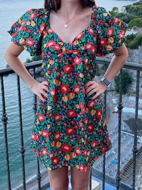 Boutique Floral Mini Dress